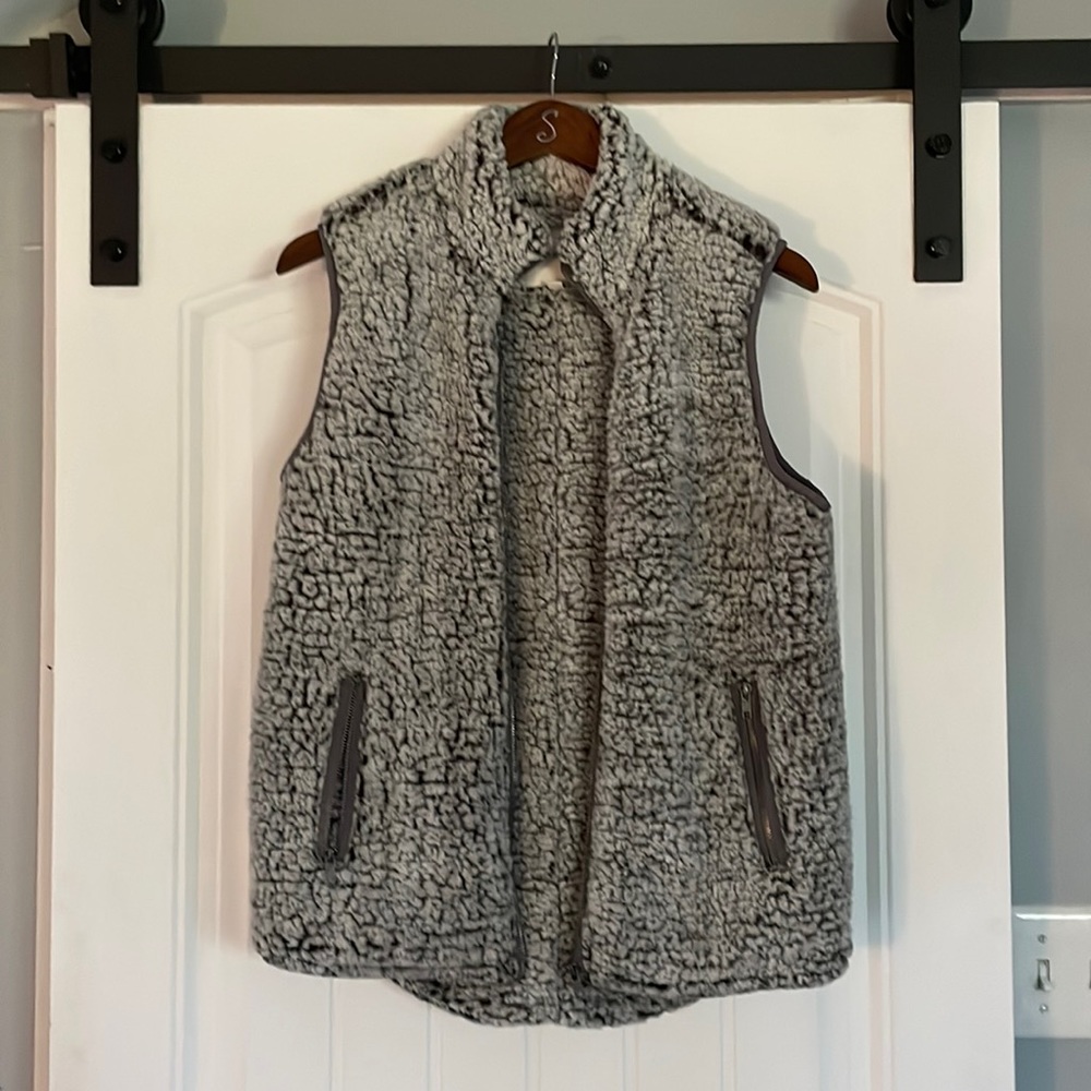 Thread and Supply Small Gray Wubby Vest